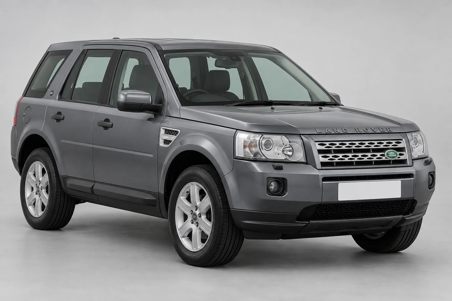 Grey Land Rover Freelander